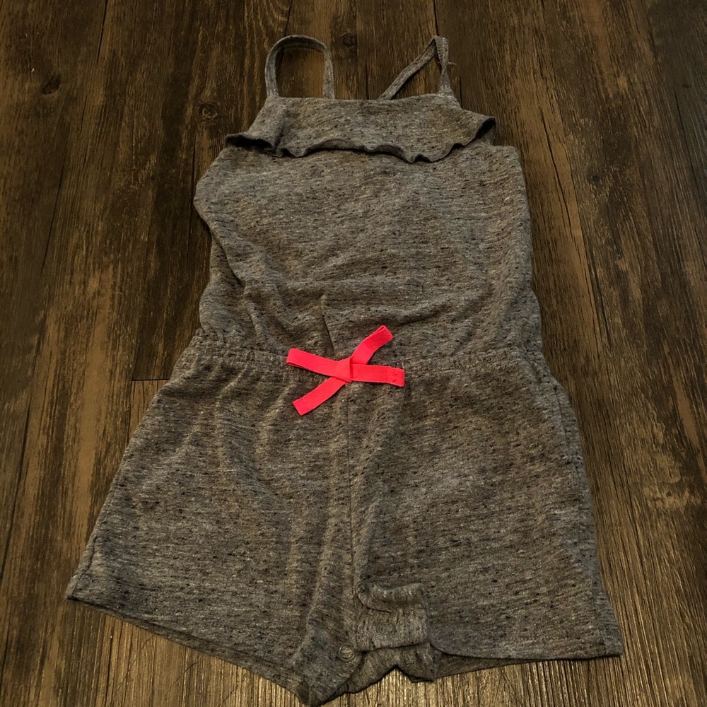 gray romper